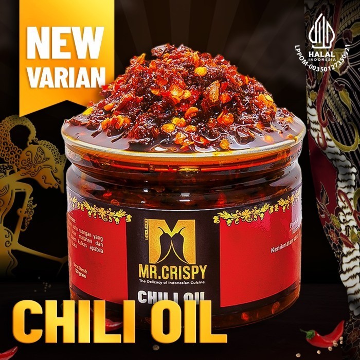 

HEMAT! CHILI OIL MR CRISPY