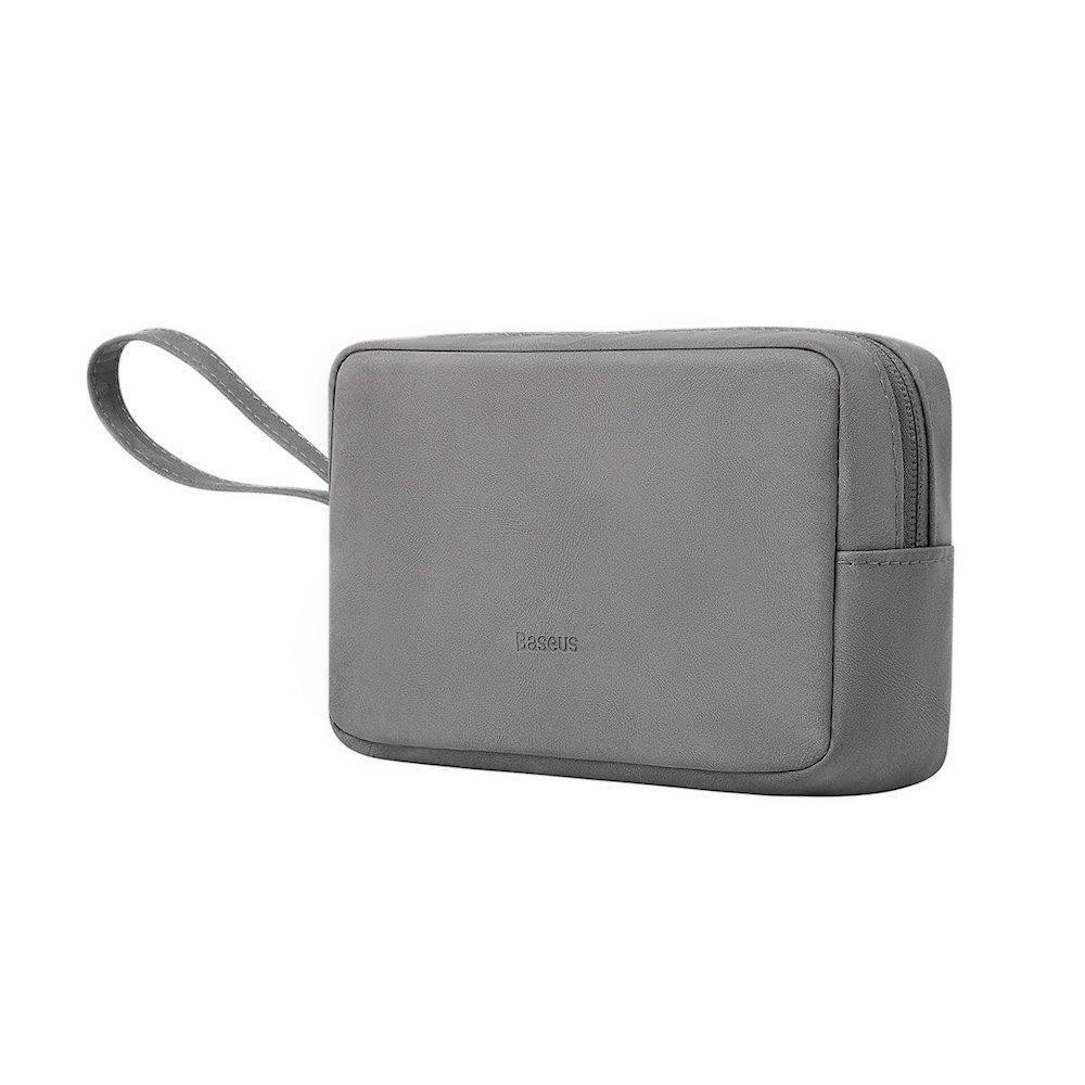 BASEUS Tas Travel Aksesoris Kit Storage Bag Powerbank Kabel Charger Dompet HP Tas Kecil Mini Organiz