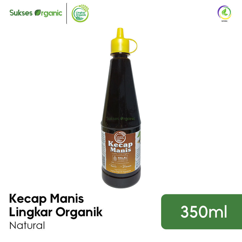 

Kecap Manis Non MSG | Lingkar Organik | 350ml