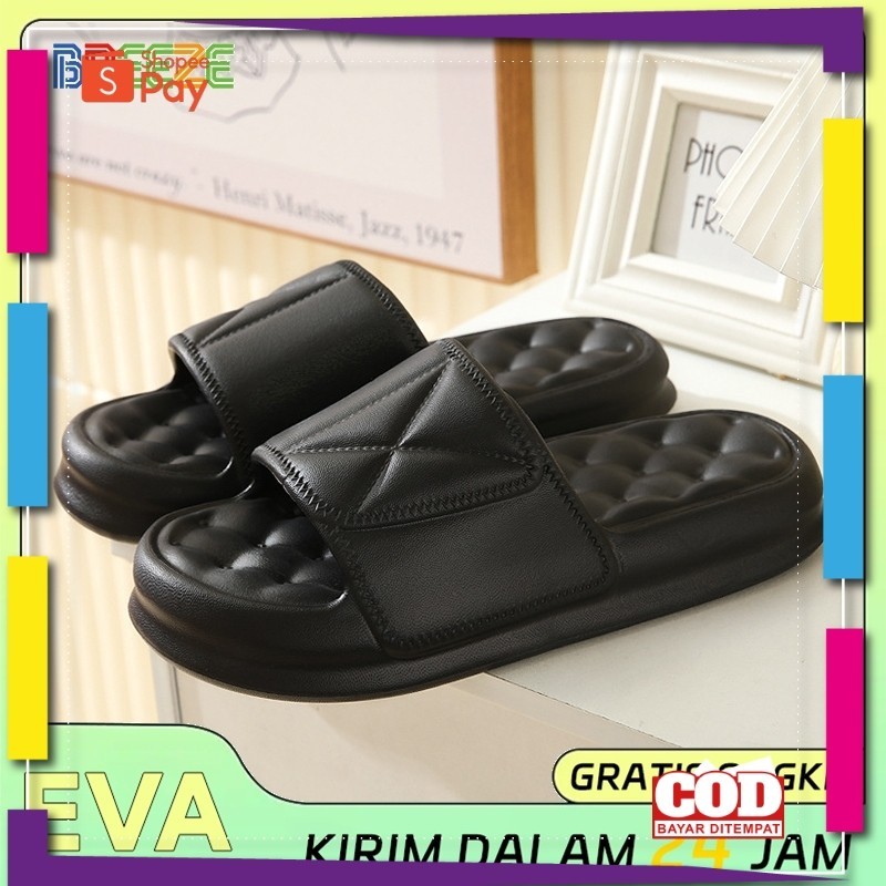 [PREMIUM ORIGINAL] Sandal rumah empuk wanita kekinian karet murah Sendal slop jelly cewek karakter k