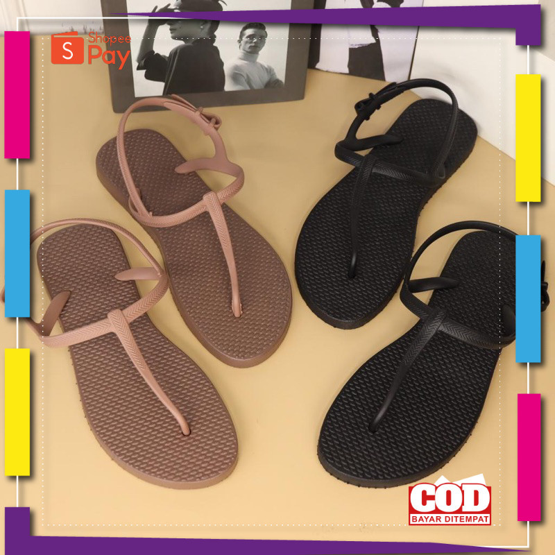 [PREMIUM ORIGINAL] (VANNESA) Sandal Jepit cewek ORIGINAL BOLONI art. Vanessa PCU / semi karet