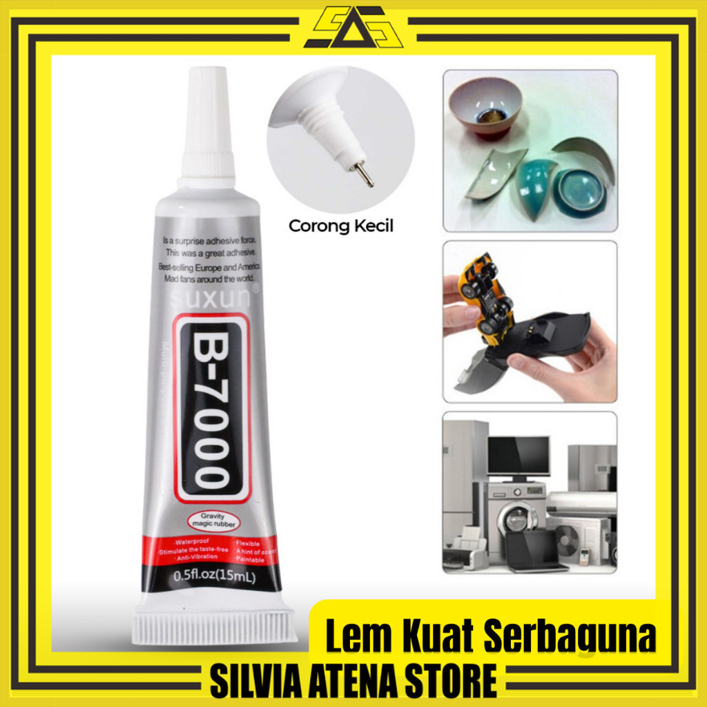 

SILVIA ATENA STORE-Lem Kuat Serbaguna Power Glue Strong Adhesive 15 ML LEM Multifungsi-COD GRATIS ONGKIR