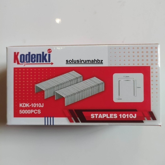 

STAPLES NAIL 1010J Isi Staples 5000pcs perkotak Tembak 1010J Refill Stapler Staple Gun Nailer Paku 10mm 1010 isi 5000 pcs
