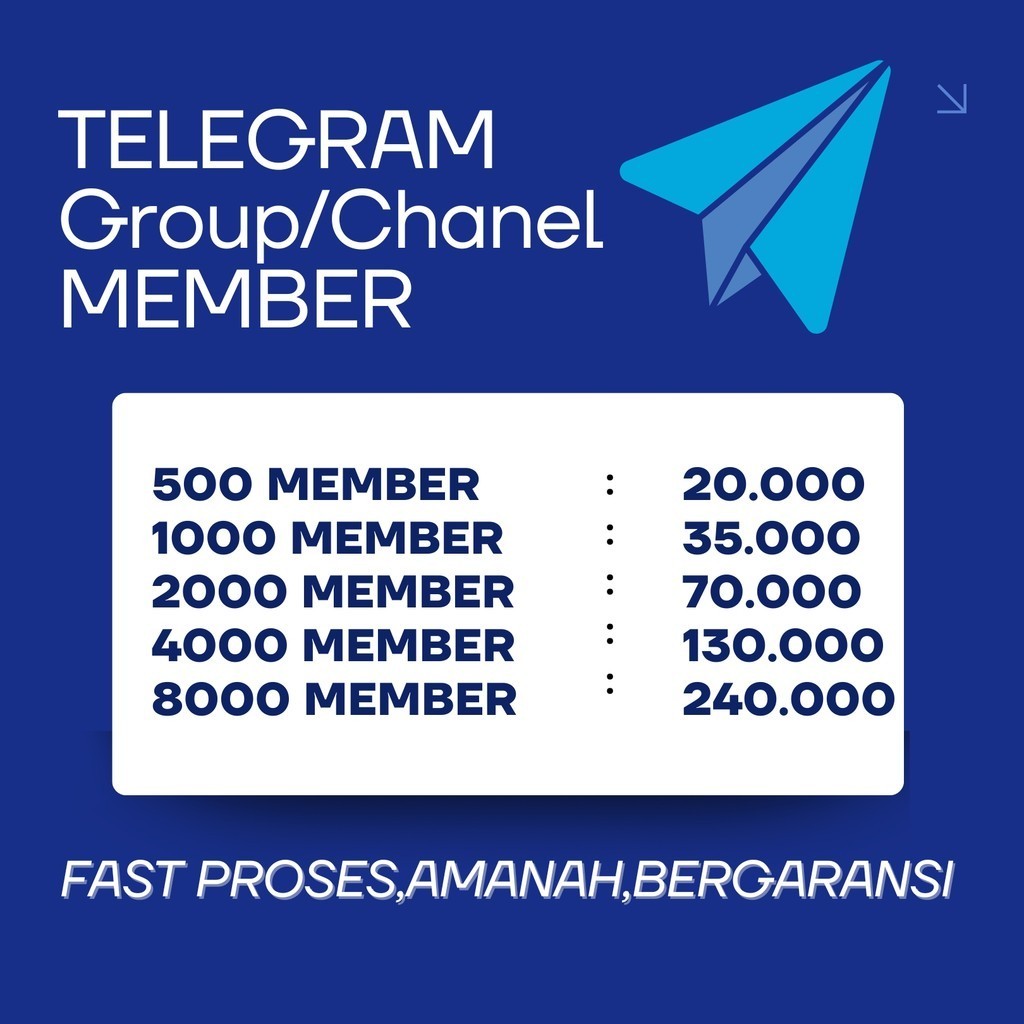 TELEGRAM GROUP MEMBER, PENAMBAH MEMBER CHANNEL TELEGRAM