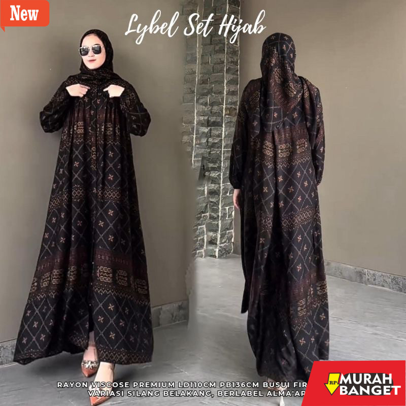gamis kekinian tahun 2024 GAMIS ZARA SET HIJAB MATT RAYON TERBARU KEKINIAN // GAMIS HITAM TURKEY MOT