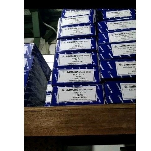 kampas rem belakang/brake shoe rear Hijet 1000/Hijet s38 set kanan kiri