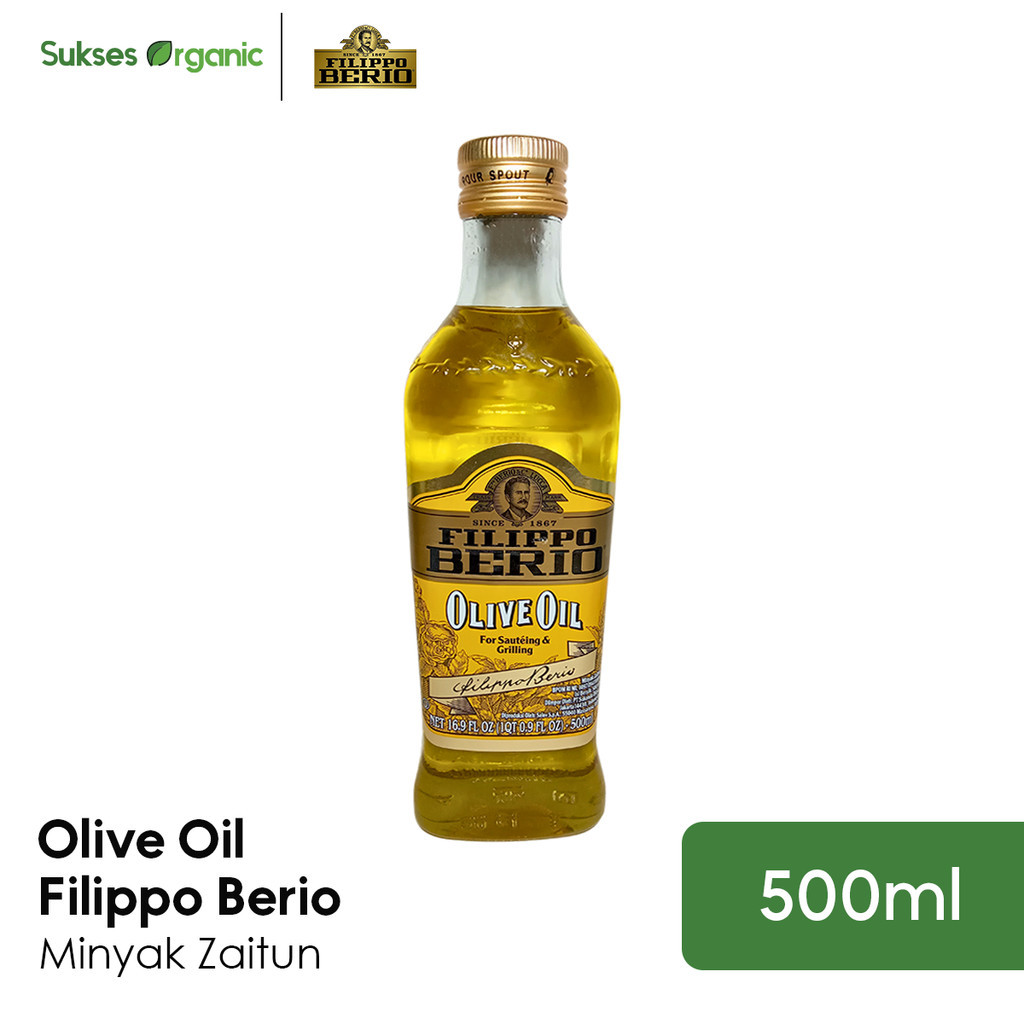 

Filippo Berio Pure Olive Oil 500ml / Minyak Zaitun Murni Filipo Berio