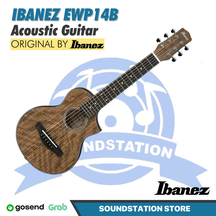 Ibanez EWP14WB Piccolo Acoustic Guitar - Gitar Akustik