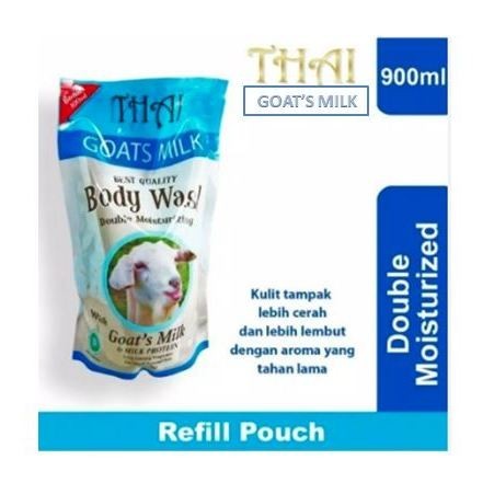 [GROSIR] THAI GOATS MILK BODY WASH REFFIL 900ML - SABUN MANDI THAI GOAT MILK