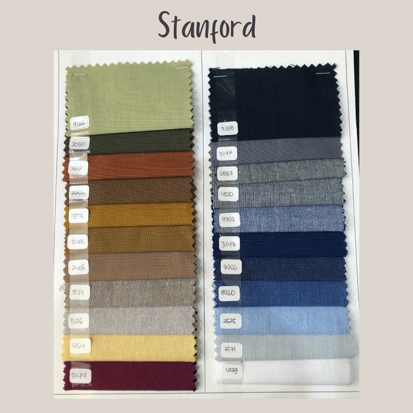 Buku Katalog Warna Kain Oxford Stanford