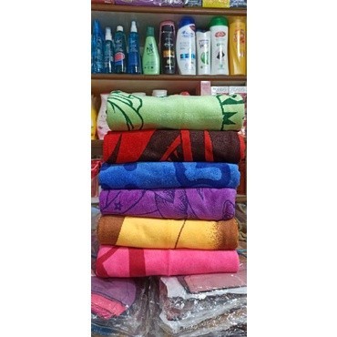 Handuk anak karakter | Handuk Dewasa karakter microfiber