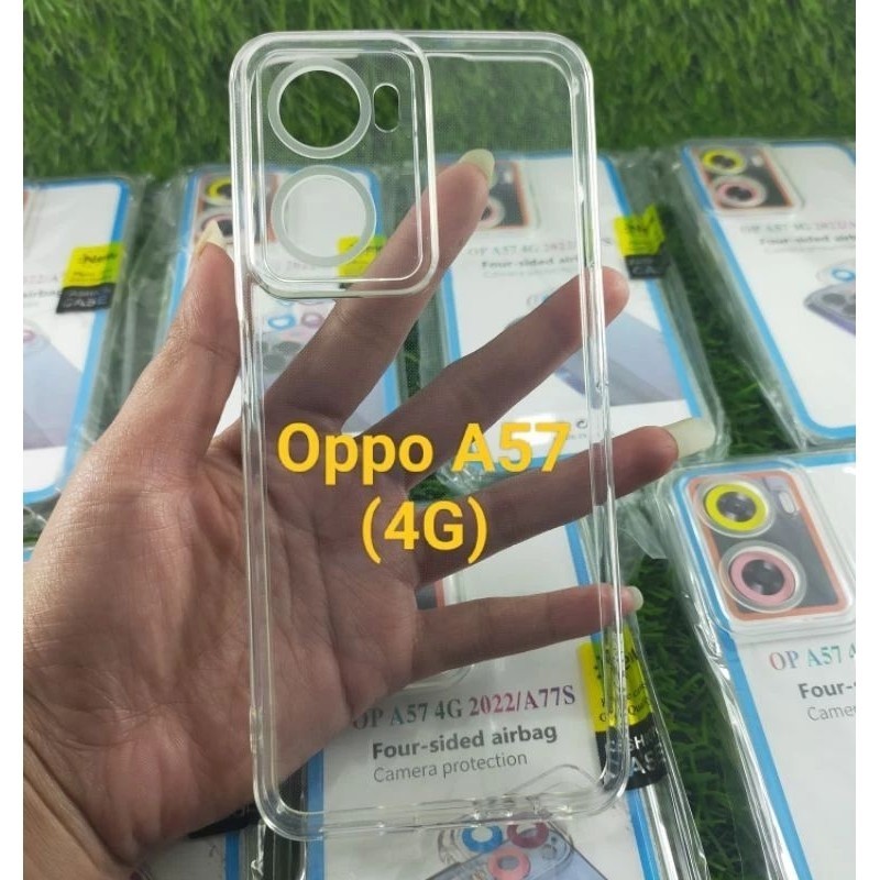 Softcase Slikon Transparan HP Oppo A57 2022/A77S/ Casing Bening Clear Transparan
