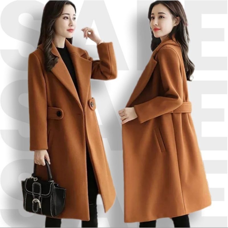 blazer wanita premium import blazer gaya korea jas kantor wanita blazer korea long coat blazer wanit