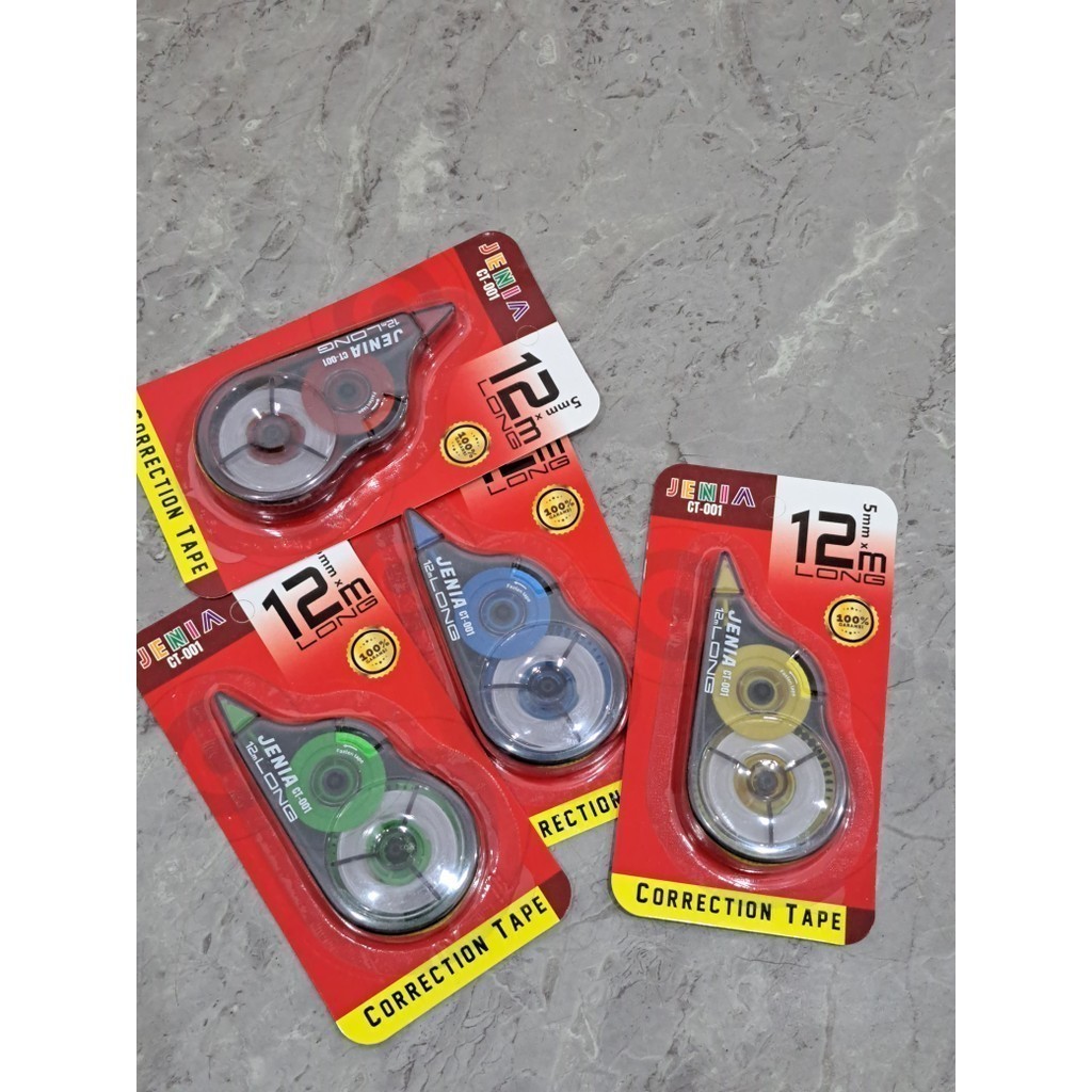 

J2 - Correction Tape Jenia CT-001 Tip Ex 12m
