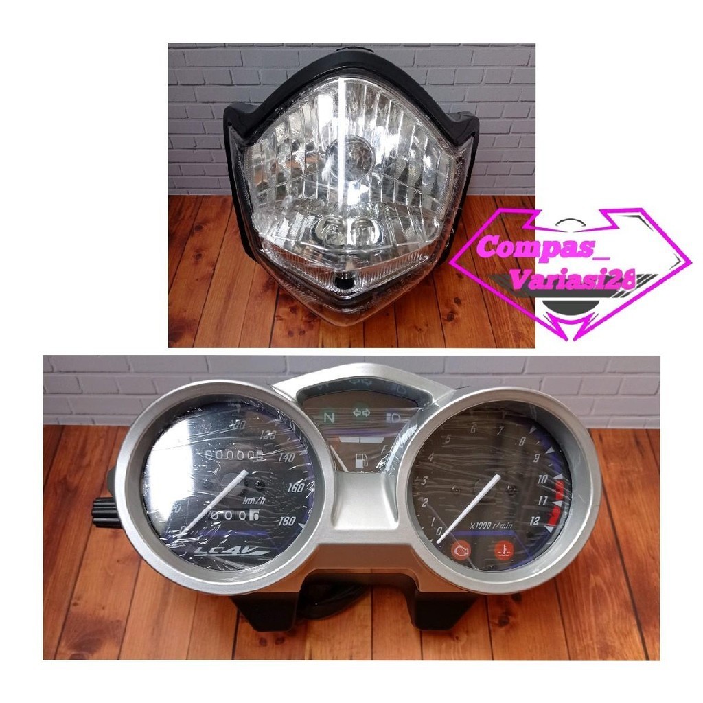 HEADLAMP VIXION OLD REFLEKTOR DEPAN VIXION OLD LAMPU DEPAN VIXION OLD SPEEDOMETER VIXION OLD