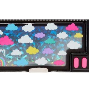 

NEW ! BEST SELLER SMIGGLE Pop Out Pencil Case ORIGINAL / Kotak Pensil Anak - Peppy BLACKMIX