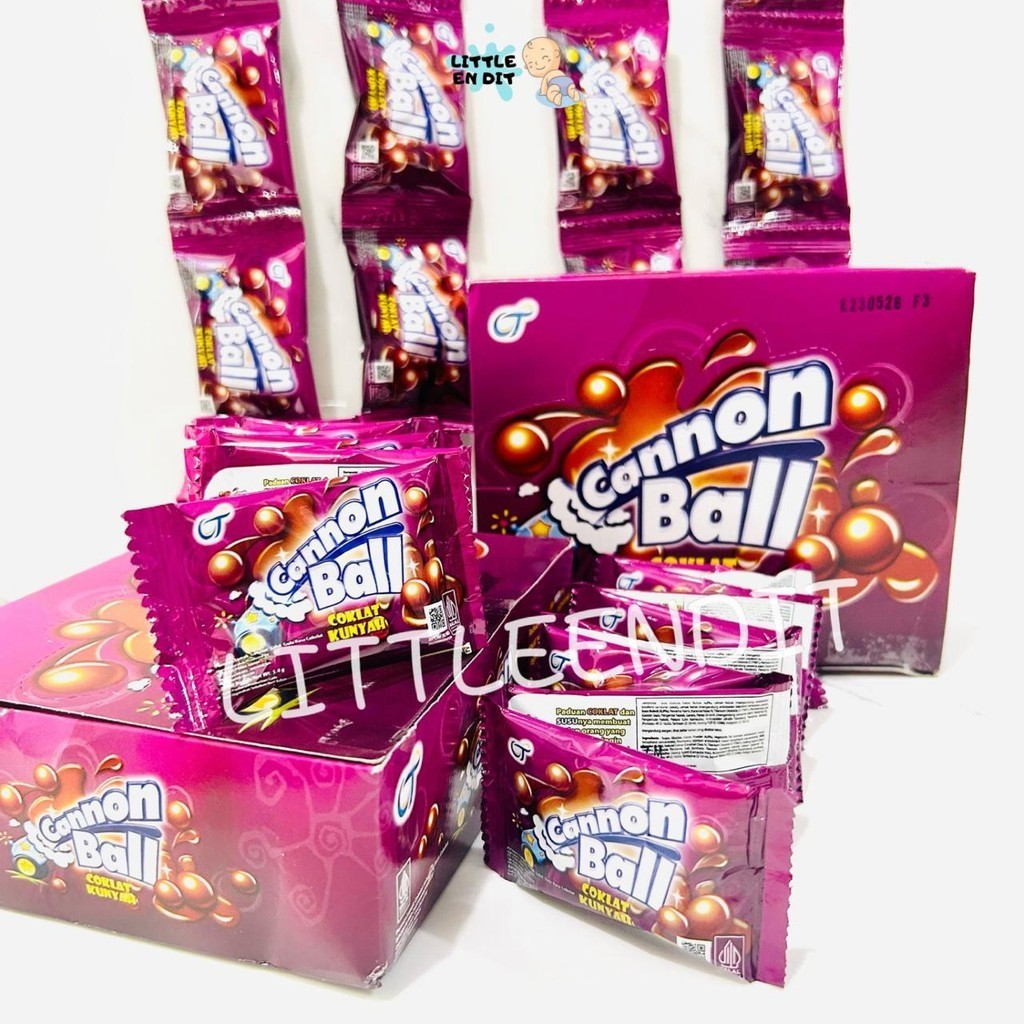 

Littleendit SNCK31 Cannon Ball 5.4gr/ Cokelat kunyah