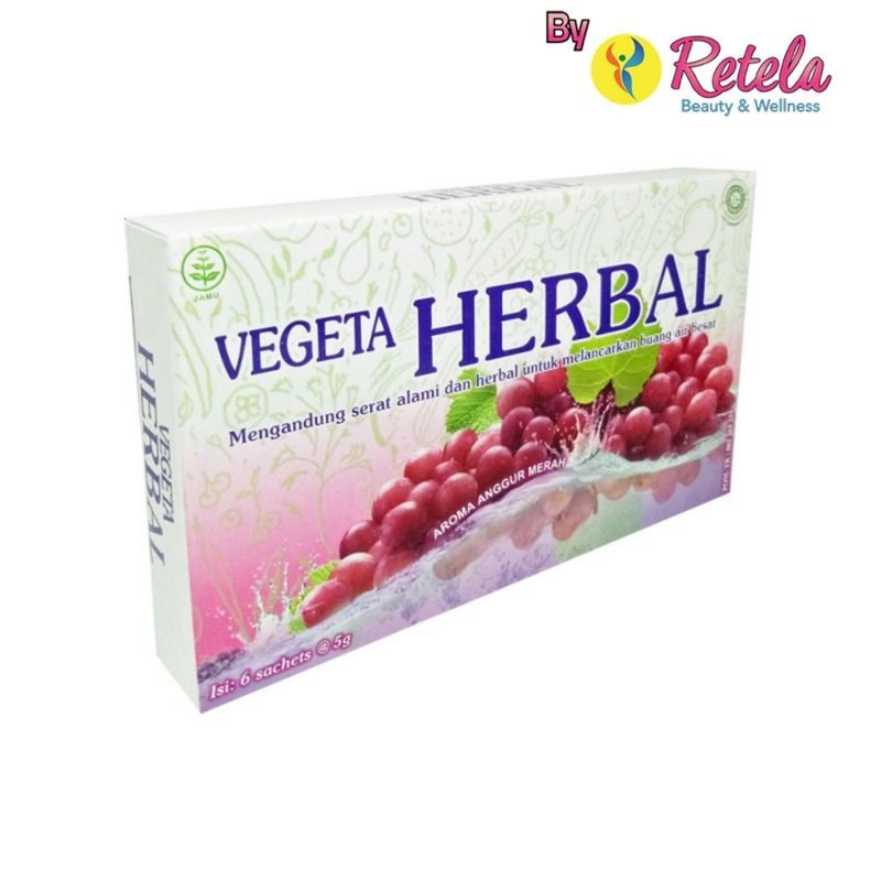 

VEGETA HERBAL ANGGUR MERAH 6 SACHET