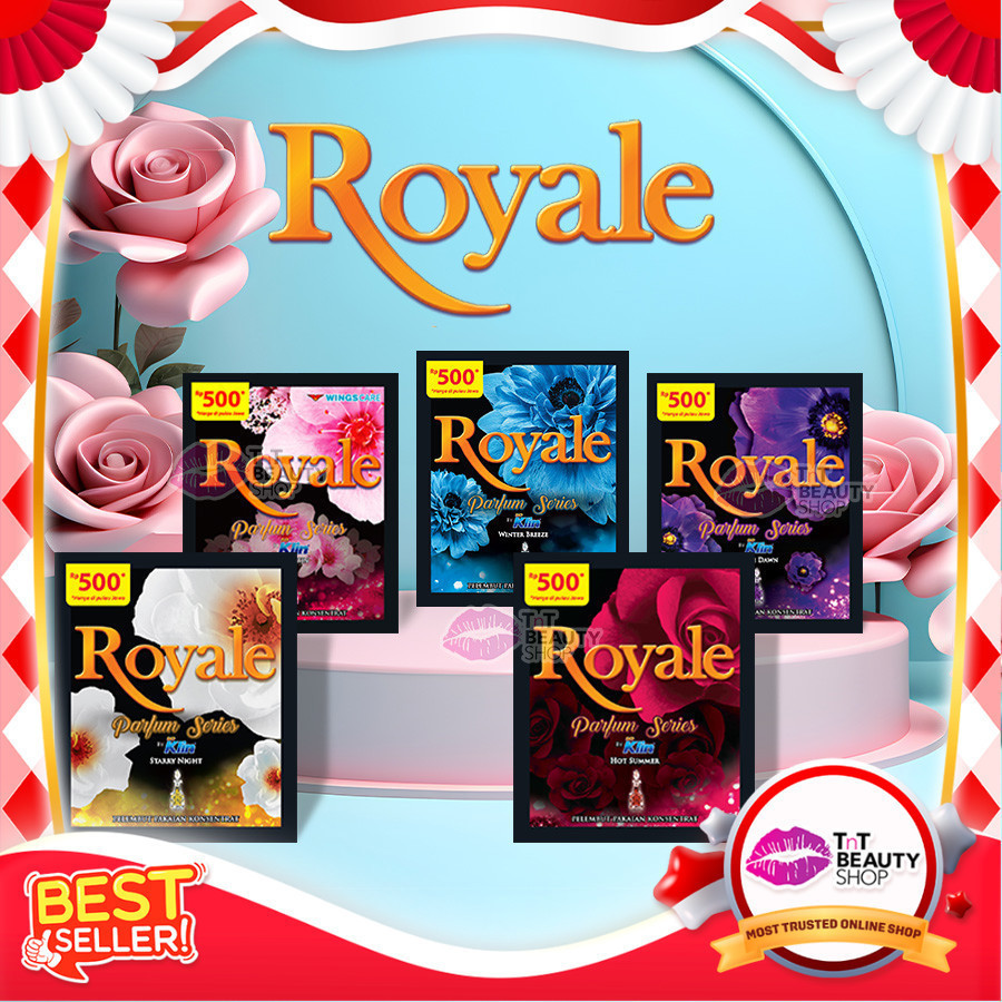 Royale Softener Sachet 13ml - Royale Softener Hijab Sachet 13ml - Royale Pewangi Softener - SACHET 1