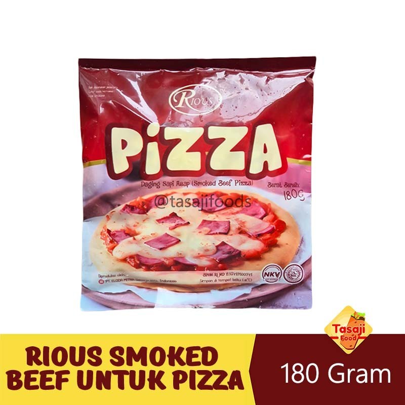 

Rious Smoked Beef Untuk Pizza 180gr