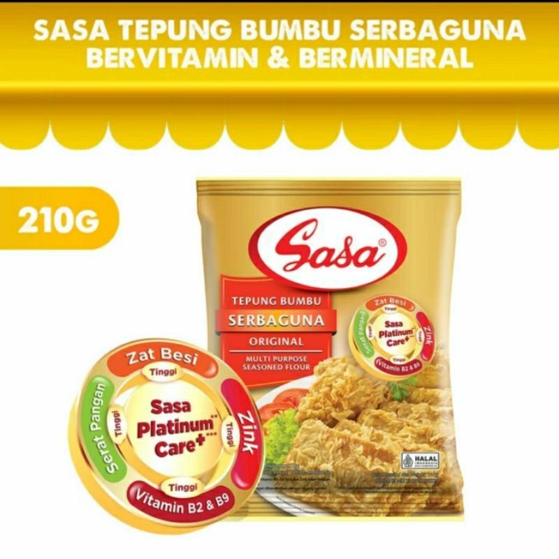 

[210gr] Tepung Sasa Serbaguna Bervitamin & Bermineral