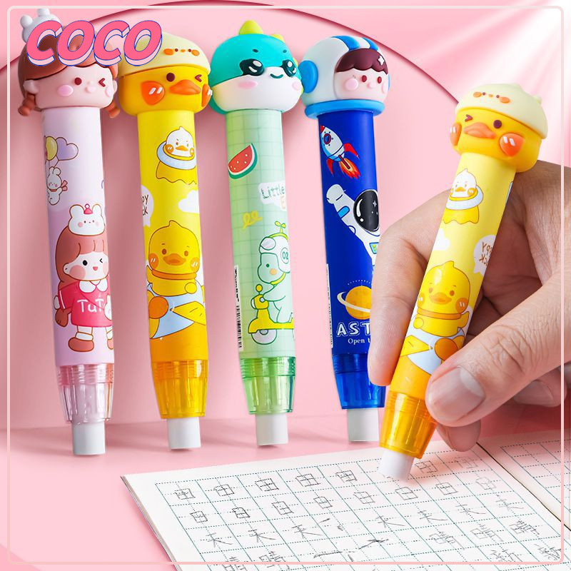

Penghapus Pensil Mekanis/Penghapus Karakter Kartun/Penghapus Lucu/Penghapus Lucu Dapat Ditarik/Penghapus Gaya Korea-coco_market