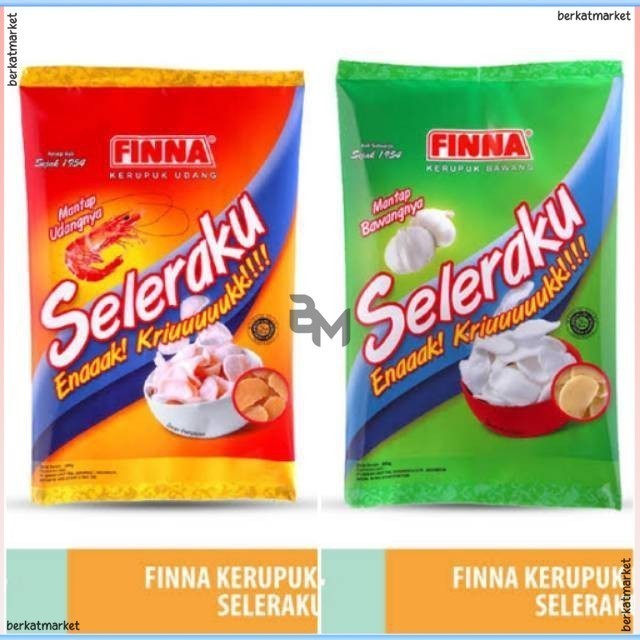 

Finna Kerupuk Seleraku BawangUdang 200gr