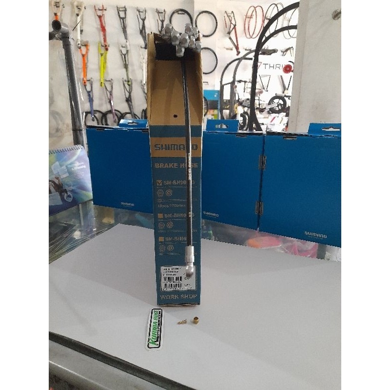 brake hose shimano slx, xt + olive