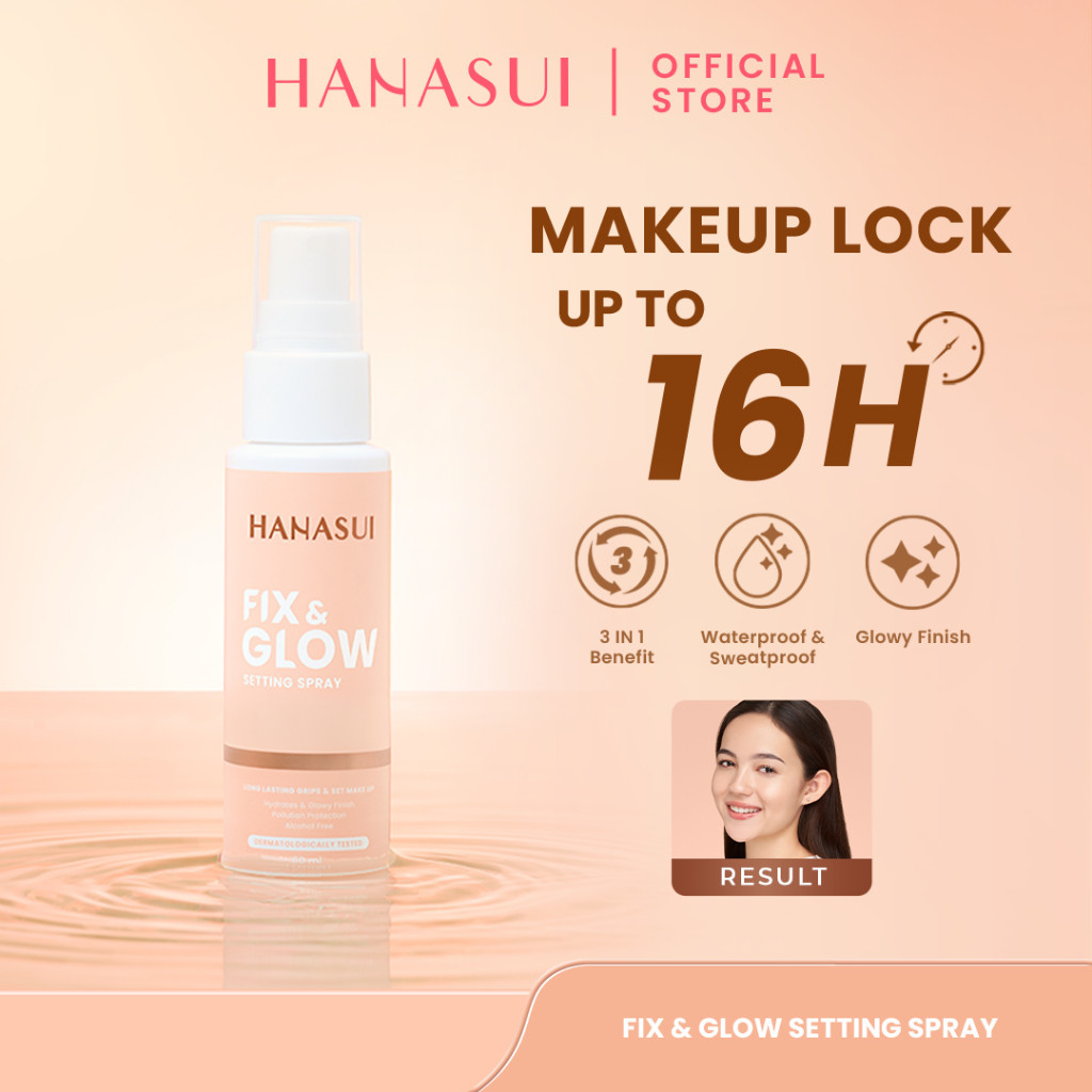 HANASUI FIX  & GLOW SETTING SPRAY  Hanasui Fix & Glow Setting Spray