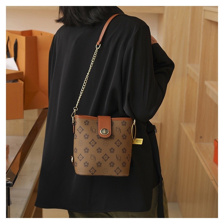 (COD) tas wanita selempang  import murah handbag fashion tas ember