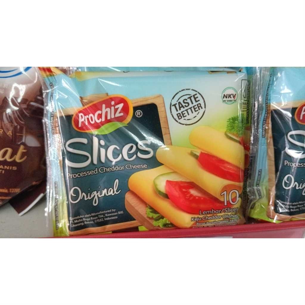 

Keju Prochiz Slice Original 10lembar per pack