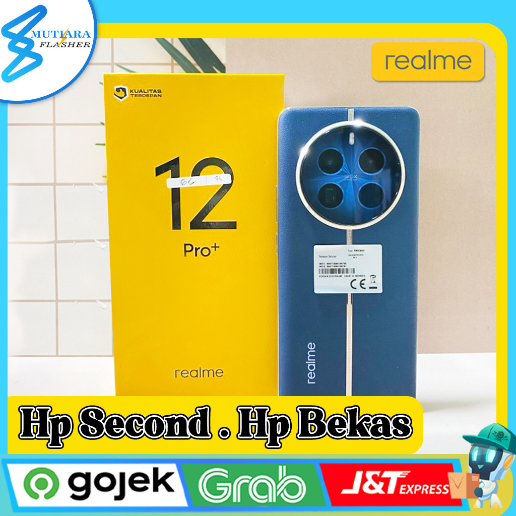 Realme 12 Pro Plus 5G Ram 8/256GB | Ram 12/512GB Second Original
