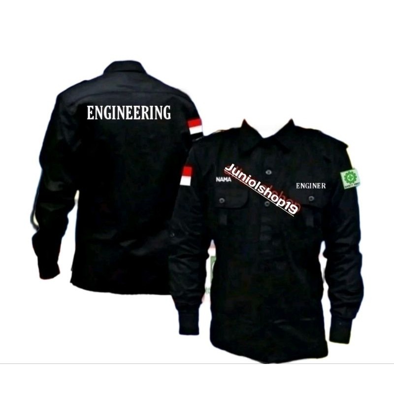 KEMEJA ENGINEERING /SERAGAM ENGINEERING FULL BORDIR/KEMEJA PDL ENGINEERING  /KEMAJA ENGINER/KEMEJA C