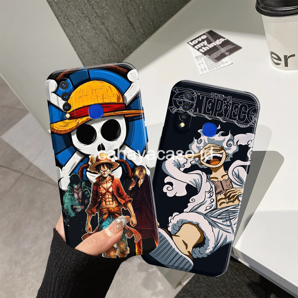 Vivo Z1 Pro Y19 Y17 Y15 Y12 Y12i Y11 Case Casing - Mika Hp - Motif Anime One Piece - Silikon Tpu