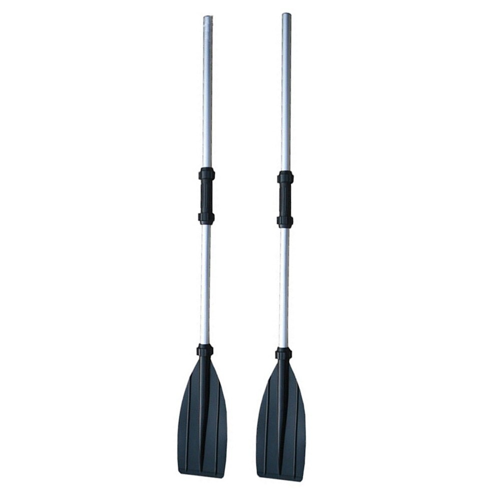 2PC Dayung Aluminium Kayak Paddle Dayung Perahu Paddle Boat Oars Dayung Karet