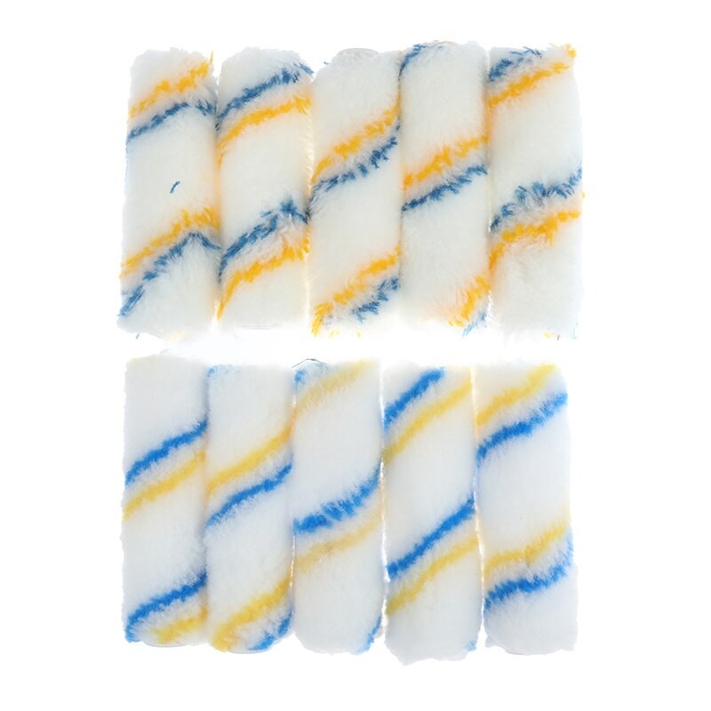 

Paint Roller Brush Polyester Blend Cotton Thread Wool Fine Bristles Small Roller Decorative Corner Brush Roller