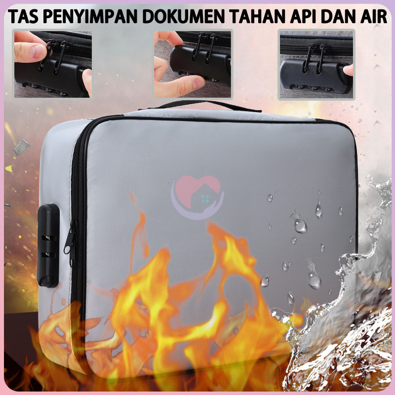 

【COD】Tas Penyimpan/Tas Penyimpan Dokumen Tahan Api dan Air Tempat Berkas Map/Tempat Berkas Map