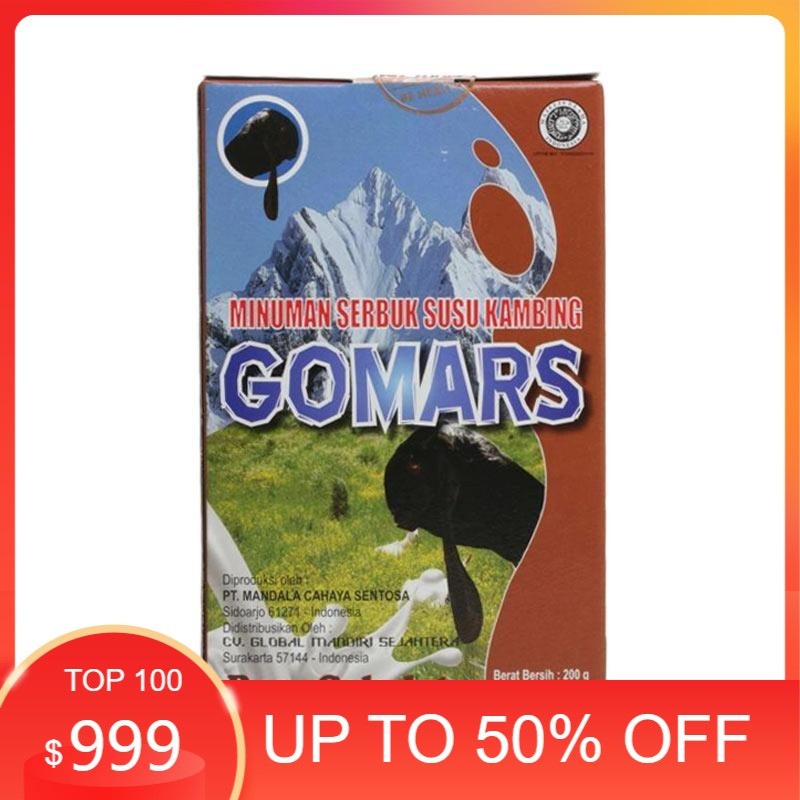 

Susu kambing Bubuk Organik Go-mars Rasa Coklat