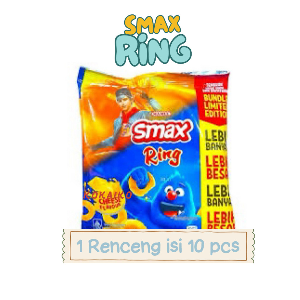 

SMAX RING CHEESE 1 RENCENG ISI 10 PCS