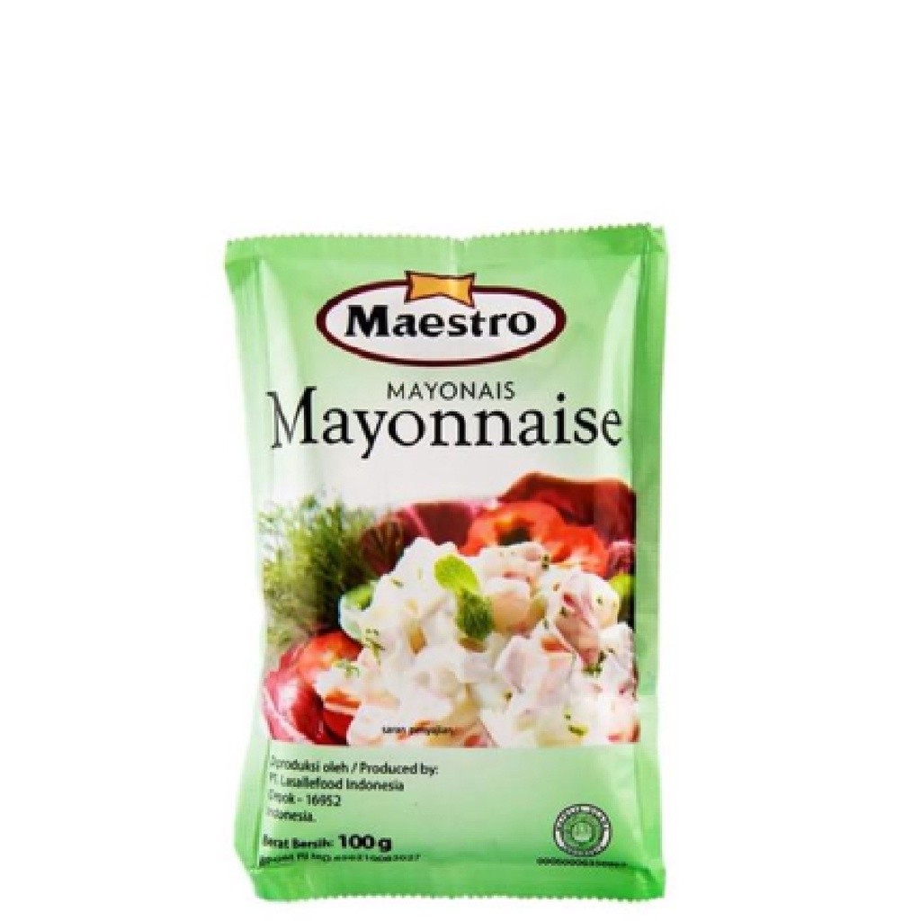 

Maestro Mayonnaise Sachet 3 x 100 gr