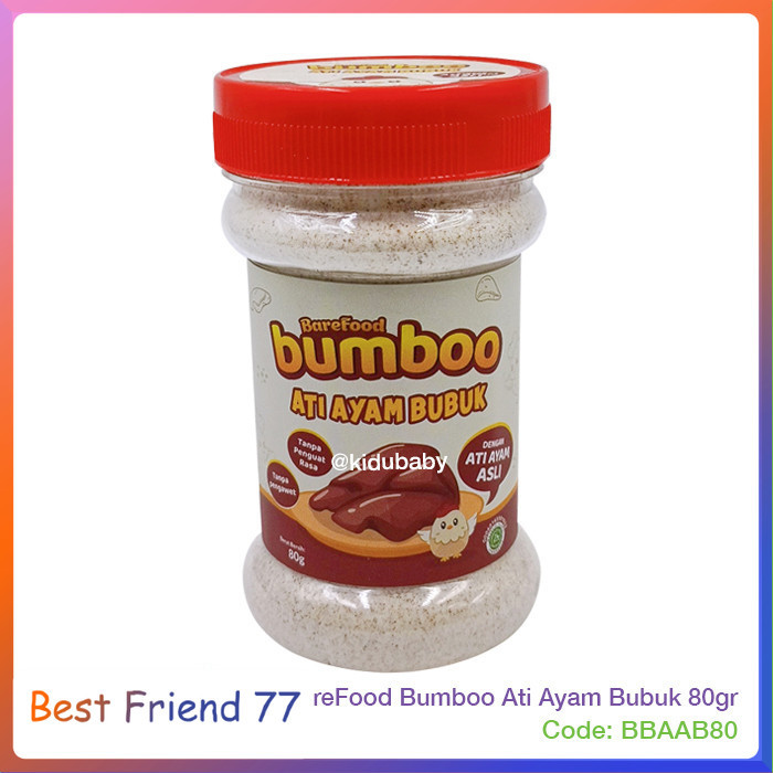 

Barefood Bumboo Kaldu Anak MPASI No MSG Bumbu Dapur 90gr - UP12