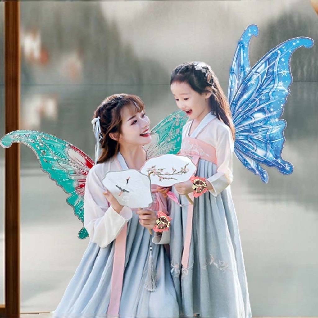 sayap peri kupu kupu dewasa / sayap peri anakperempuan /sayap peri anak perempuan