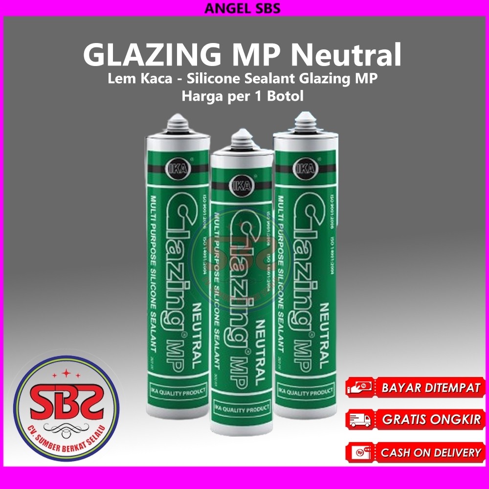 GLAZING MP NEUTRAL - Silicone Sealant GLAZING MP Netral/Lem Kaca Glazing MP