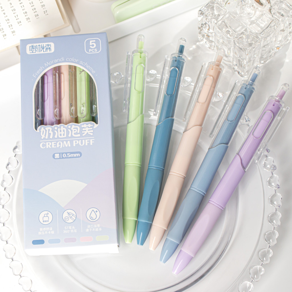 

TERMURAH 1 SET ISI 5PCS PULPEN MEKANIK POLOS SOFT COLORFUL THEME EDITION