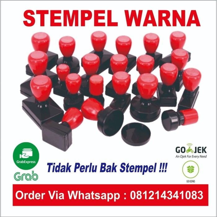 

Stempel Warna | Stempel Otomatis | Stempel Flash Desain Custom