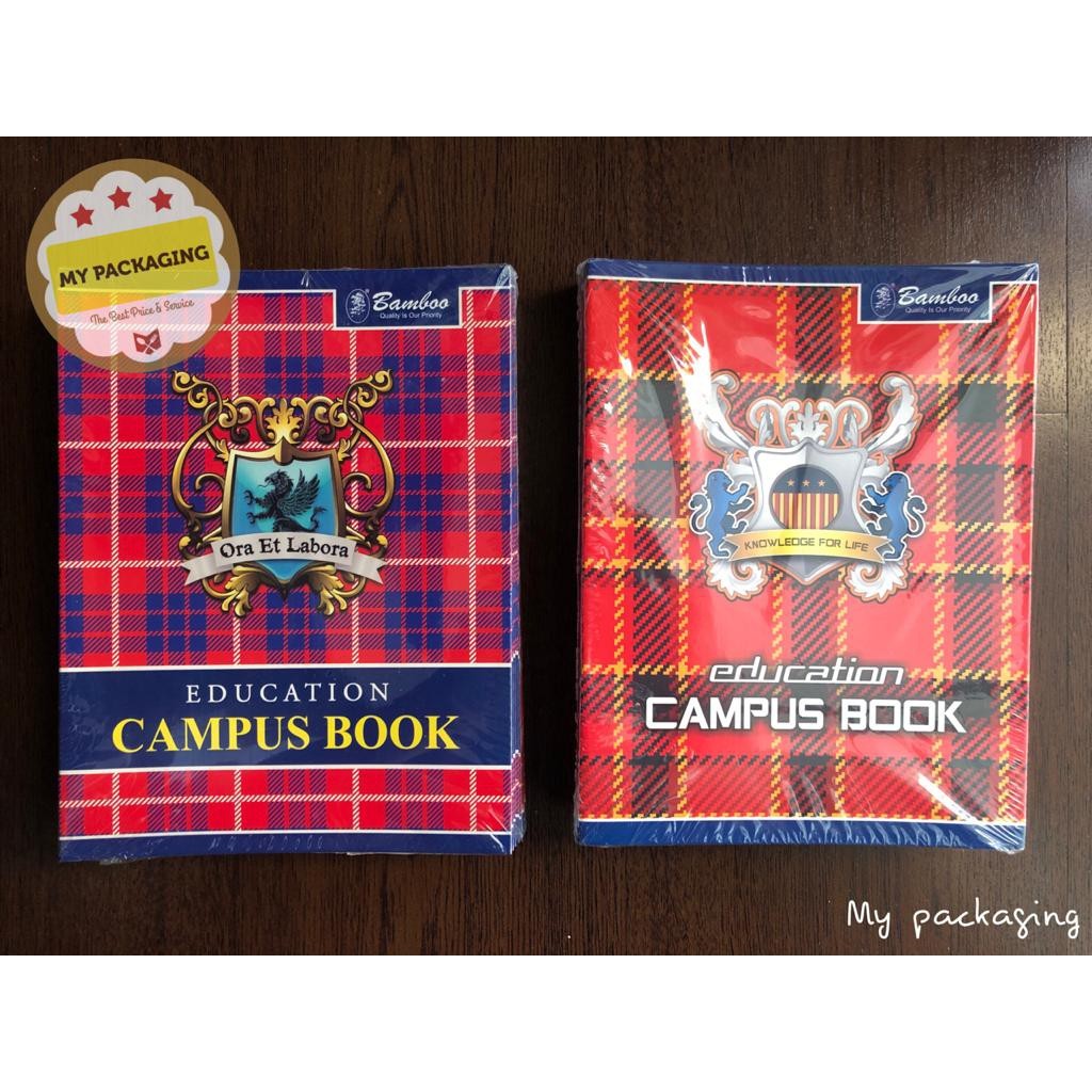 

Buku Tulis Kwarto 38 TEBAL 10 buku - ELEGANT Merek BAMBOO bukan SIDU - my packaging vplast [ COD ]