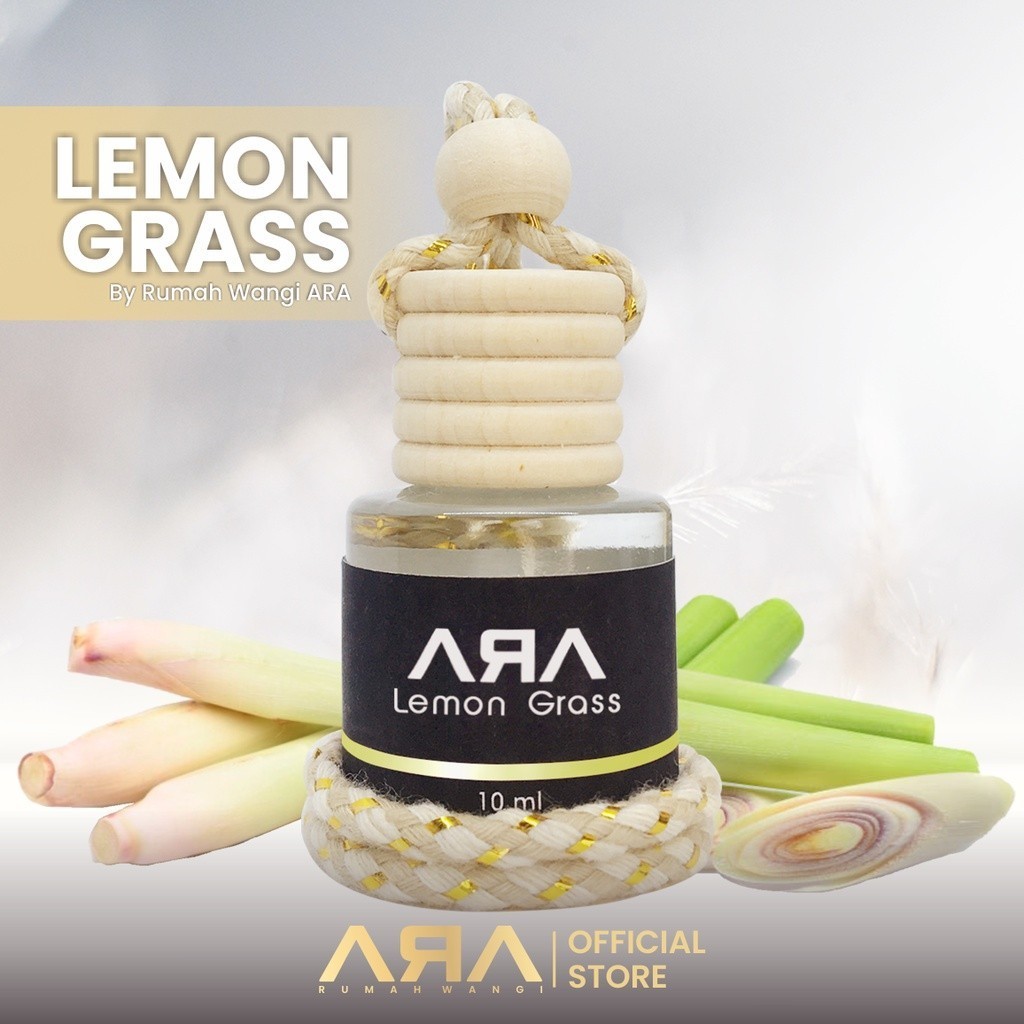 DISKON -  LEMONGRASS Parfum Pewangi Mobil & Pengharum Ruangan Dari ARA