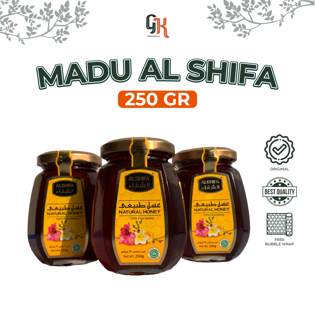 

MADU ALSHIFA NATURAL HONEY AL-SHIFA 250gr