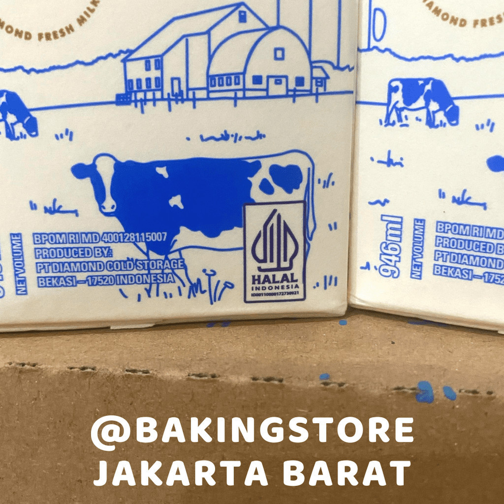 

Susu Segar Fresh Milk Diamond Profesional 946ml