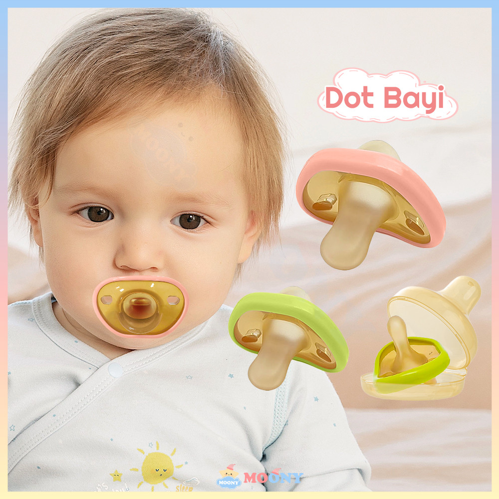 Moony Empeng Dot Bayi Kopeng Bpa Free Pacifier Soother